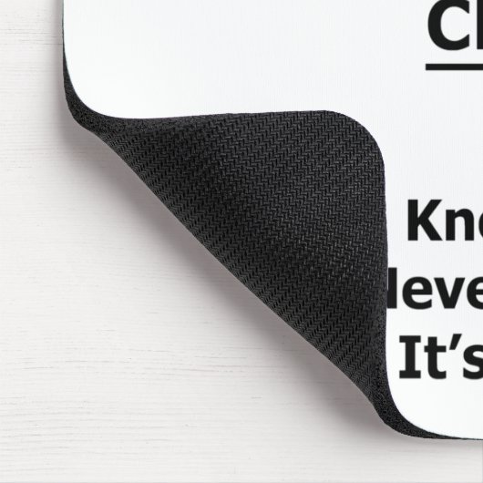 Passiver aggressiver Club Mousepad (Ecke)