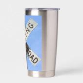 Passiver Bahnübergang Thermobecher (Links)