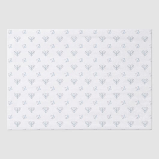 Passnotizen Altes Schulfest Valentinstag Seidenpapier (Vorderseite)