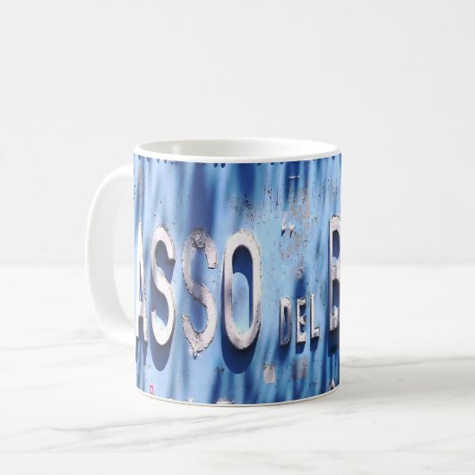 Passo Bracco Kaffeetasse (Vorderseite Links)