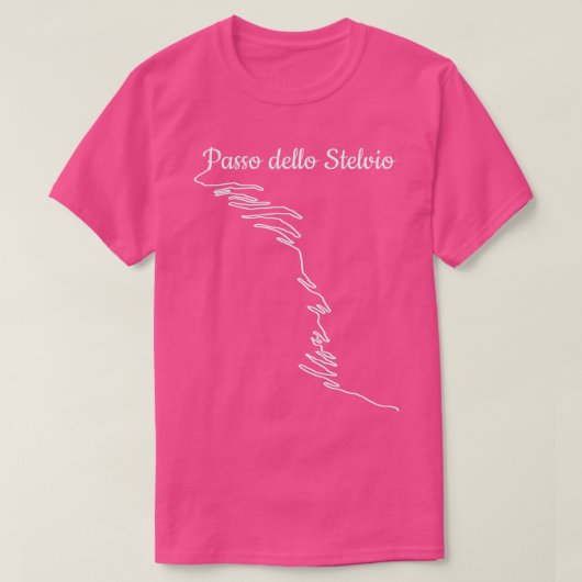 Passo dello Stelvio - Bike T-Shirt (Design vorne)