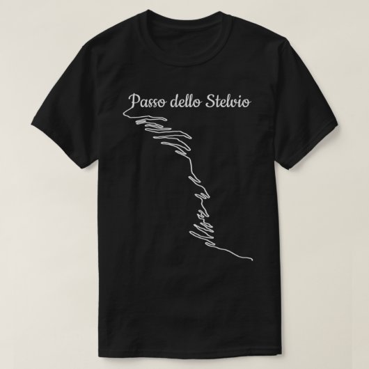 Passo dello Stelvio - Bike T-Shirt (Design vorne)