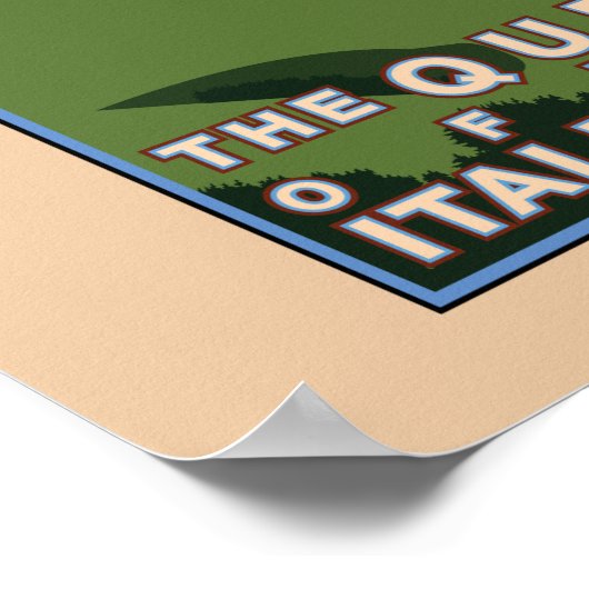 Passo dello Stelvio Poster (Ecke)