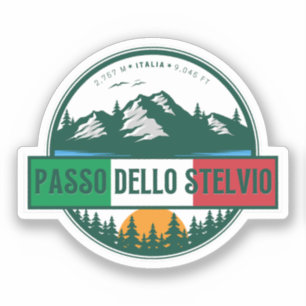 passo dello stelvio - stelvio Ristorante da Valent Aufkleber