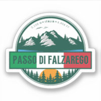 Passo di Falzarego-italienischer Bergpass Dolomit