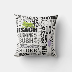 Passover 16/16" Pillow "Dayenu Pillow" Kissen