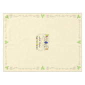 Passover 52/70" Tablecloth "Passover Chag Sameach" Tischdecke (Vorderseite (Horizontal))