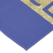Passover 60/104 Tablecloth "Pessach RRR/BlueGold" Tischdecke (Schrägansicht)
