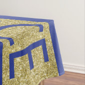 Passover 60/104 Tablecloth "Pessach RRR/BlueGold" Tischdecke (Beispiel)