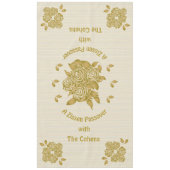 Passover 60/104" Tablette "Personalisiertes Seder" Tischdecke (Vorderseite)