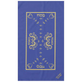 Passover 60/104 Tabletts "Passover Gold Elegant" Tischdecke (Vorderseite)