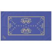 Passover 60/104 Tabletts "Passover Gold Elegant" Tischdecke (Vorderseite (Horizontal))