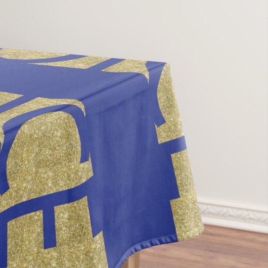 Passover 60/84" Tablecloth Passover R & R Bl/Gld Tischdecke (Beispiel)