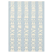 Passover 60/84" Tablecloth Pessach R & R Blue Tischdecke (Vorderseite)