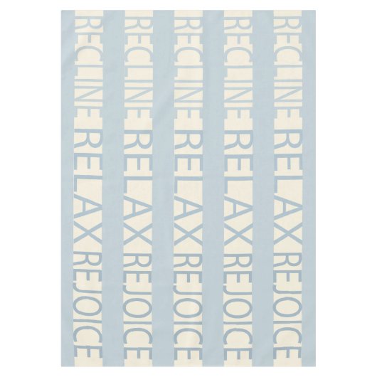 Passover 60/84" Tablecloth Pessach R & R Blue Tischdecke (Vorderseite)