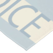 Passover 60/84" Tablecloth Pessach R & R Blue Tischdecke (Schrägansicht)