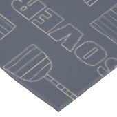 Passover 60/84" Tablette "Pessach Wein & Matza" Tischdecke (Schrägansicht)