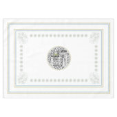Passover 60/84" Tablettenfilm "Pessach Dayenu Tuch Tischdecke (Vorderseite (Horizontal))