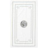 Passover 60" x 104" Filmtablette "Dayenu Tableclot Tischdecke (Vorderseite)