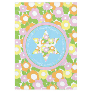 Passover 60" x 84" Filmtablette "A Sweet Passover" Tischdecke