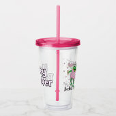 Passover Acrylic Tumbler 16 oz Hoppy Pessach Frosc Acryltrinkbecher (Rechts)