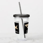 Passover Acrylic Tumbler 16 oz Matzah Shark Acryltrinkbecher (Links)