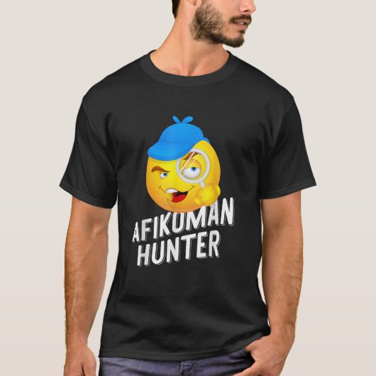 Passover Afikoman Hunter Jewish Pesach Seder T-Shirt (Vorderseite)