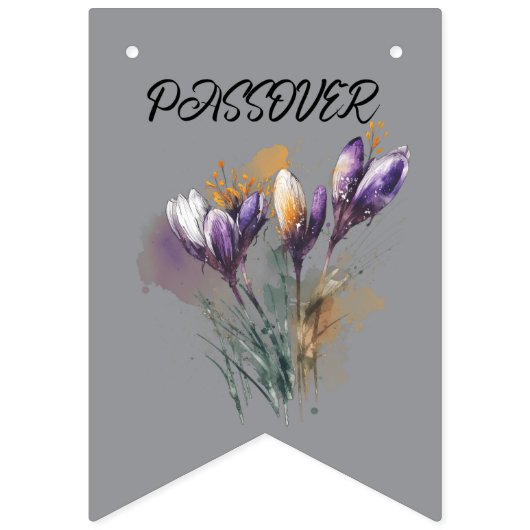 "Passover" bunting banner (Zweite Fahne)
