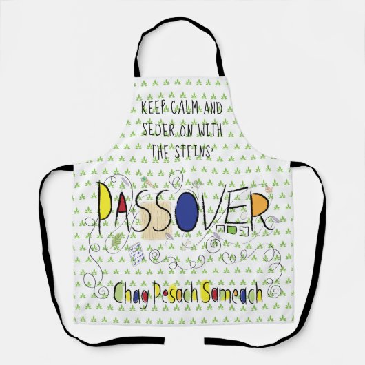 Passover Chag Pesach Sameach Schürze (Vorderseite)
