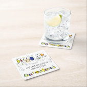 Passover Chag Pesach Sameach Square Paper Unterset Rechteckiger Pappuntersetzer (Vor Ort)