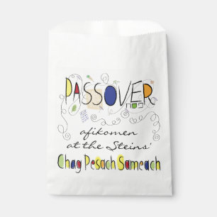 Passover "Chag Sameach" Goodie Favor Bag Geschenktütchen