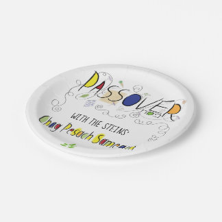 Passover Chag Sameach Paper Plate Pappteller