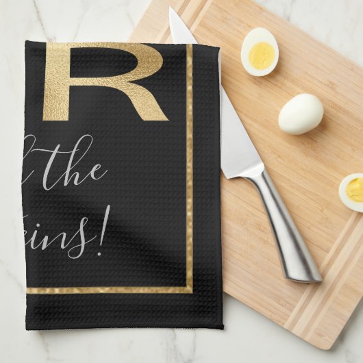 Passover Classic Gold Kitchtuch Geschirrtuch (Viertel Falte)