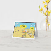 Passover Comic Karte (Gelbe Blume)