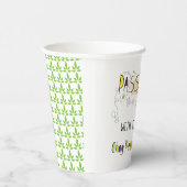Passover Custom Paper Cups "Chag Sameach" Pappbecher (Rechts)