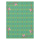 Passover Custom Text Rose Butterfly Tischdecke (Vorderseite)