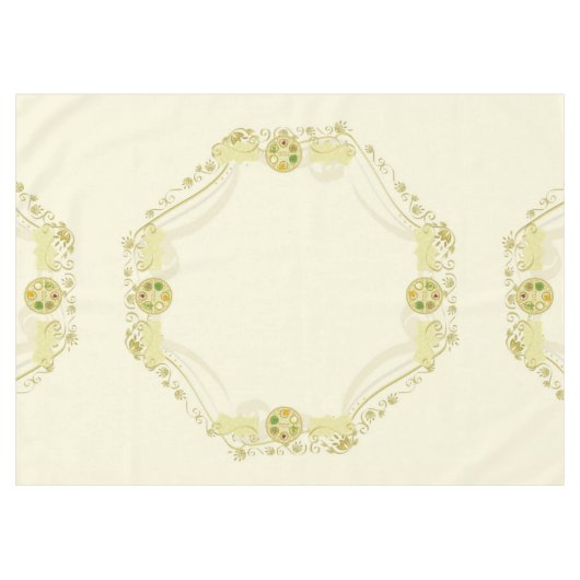 Passover Decorated Tischdecke (Vorderseite (Horizontal))