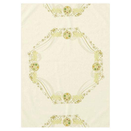 Passover Decorated Tischdecke (Vorderseite)