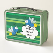 Passover Dino Seder Metall Brotdose (Rückseite)