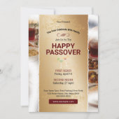 Passover Event Flyer Template Einladung (Vorderseite)