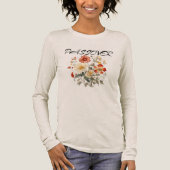 " Passover Floral" T-Shirt Tri-Blend Shirt (Vorderseite)