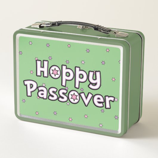 Passover Frogalas Metall Brotdose (Rückseite)