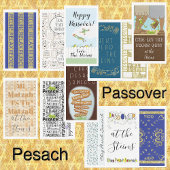 Passover Gasttuch Napkins Chag Sameach Serviette
