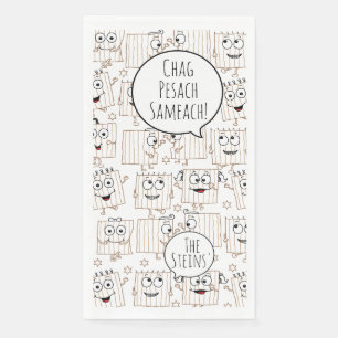 Passover Gasttuch Napkins Matzahs Serviette