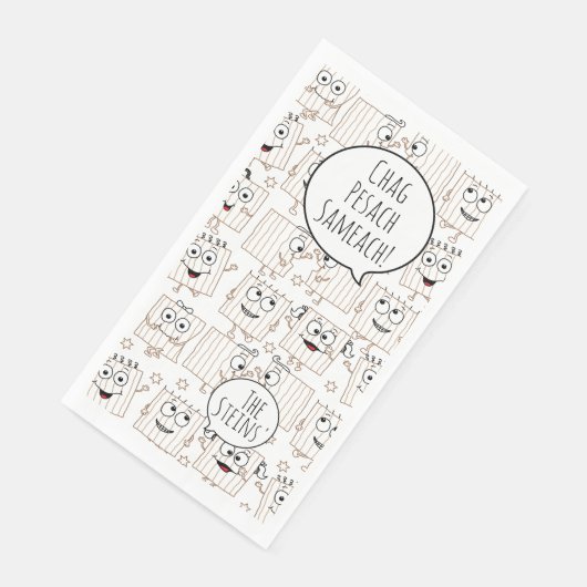 Passover Gasttuch Napkins Matzahs Serviette (Ecke)