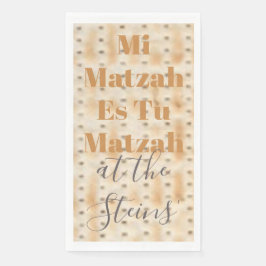 Passover Gasttuch Napkins Mi Matzah Serviette