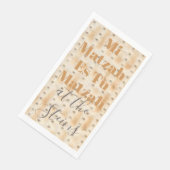 Passover Gasttuch Napkins Mi Matzah Serviette (Ecke)