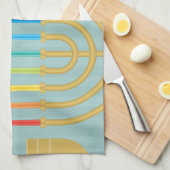 Passover Geschirrtuch (Viertel Falte)