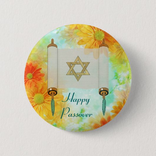 Passover Greetings Button (Vorderseite)
