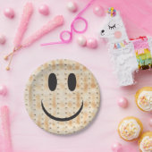 Passover Happy Matzah Papierplatte Pappteller (Party)